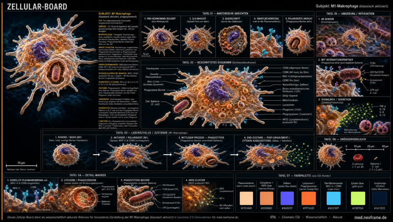 M1-Makrophage (aktiviert) — Cellular Board